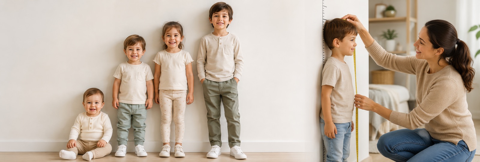 Tallas de ropa para niños Perú: guía por edad 2026