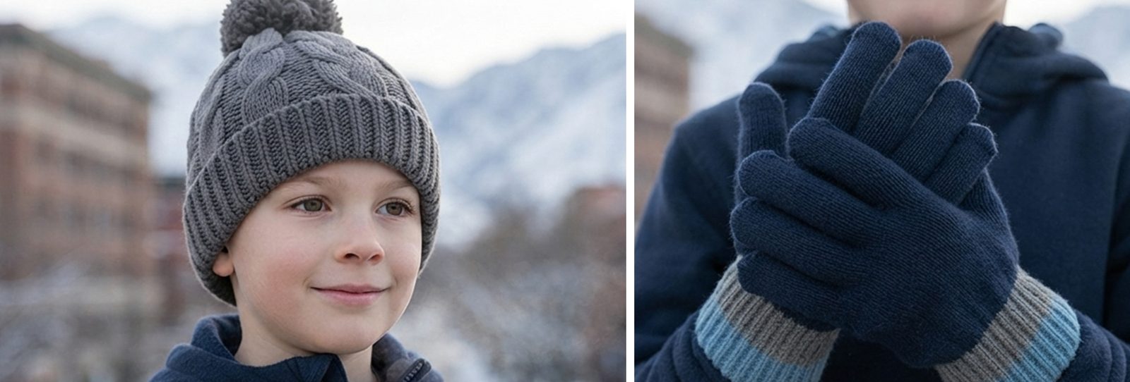 Gorros, Chullos y Guantes para Niños: Friaje Perú