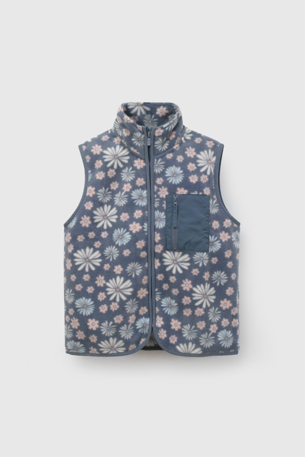 Mochilas con Ruedas para el Colegio: ¿Sí o No? - Polerón Polar Celeste de Niña con Estampado de Flores